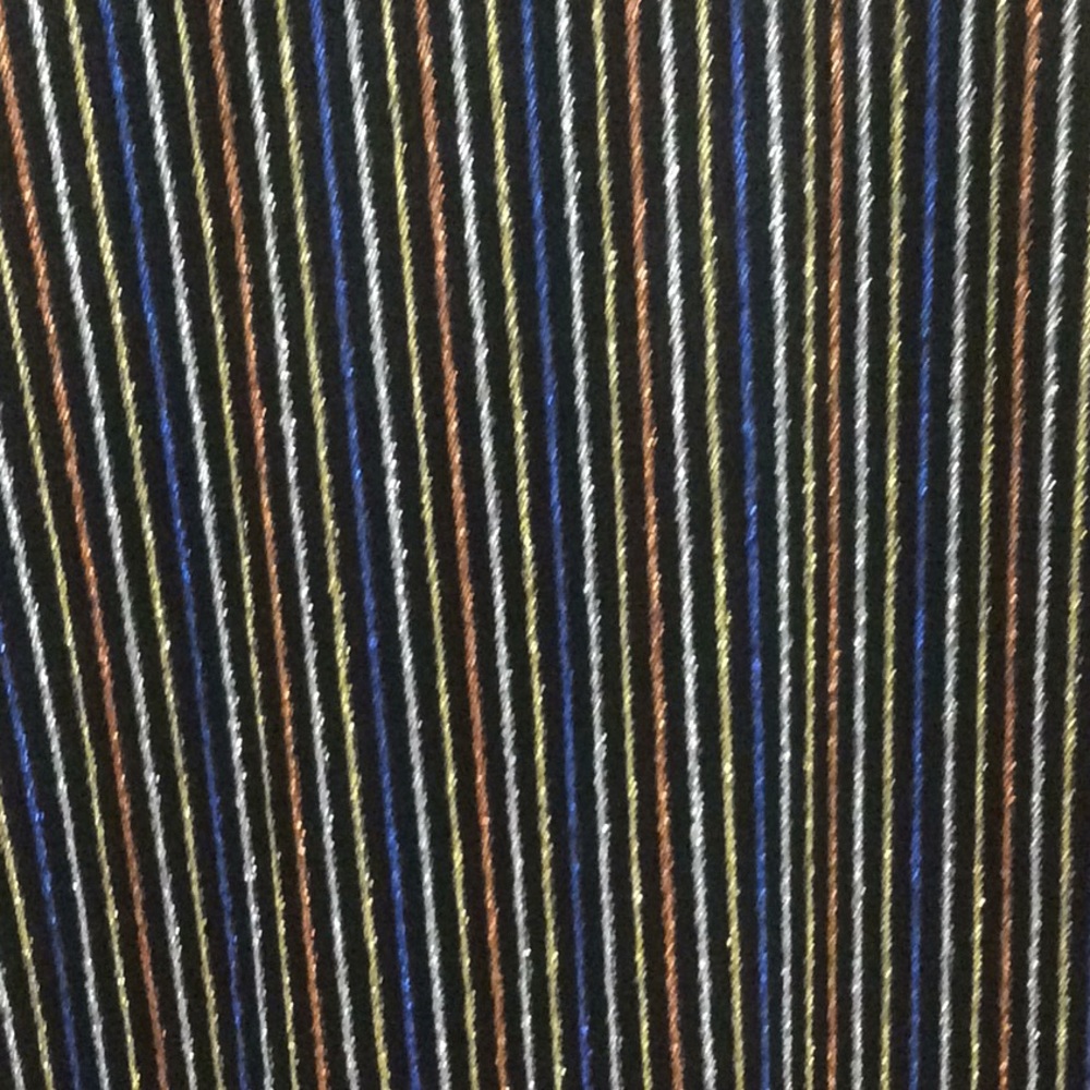Metallic Vertically Striped MultiColor Body-con - Picture 4 of 14